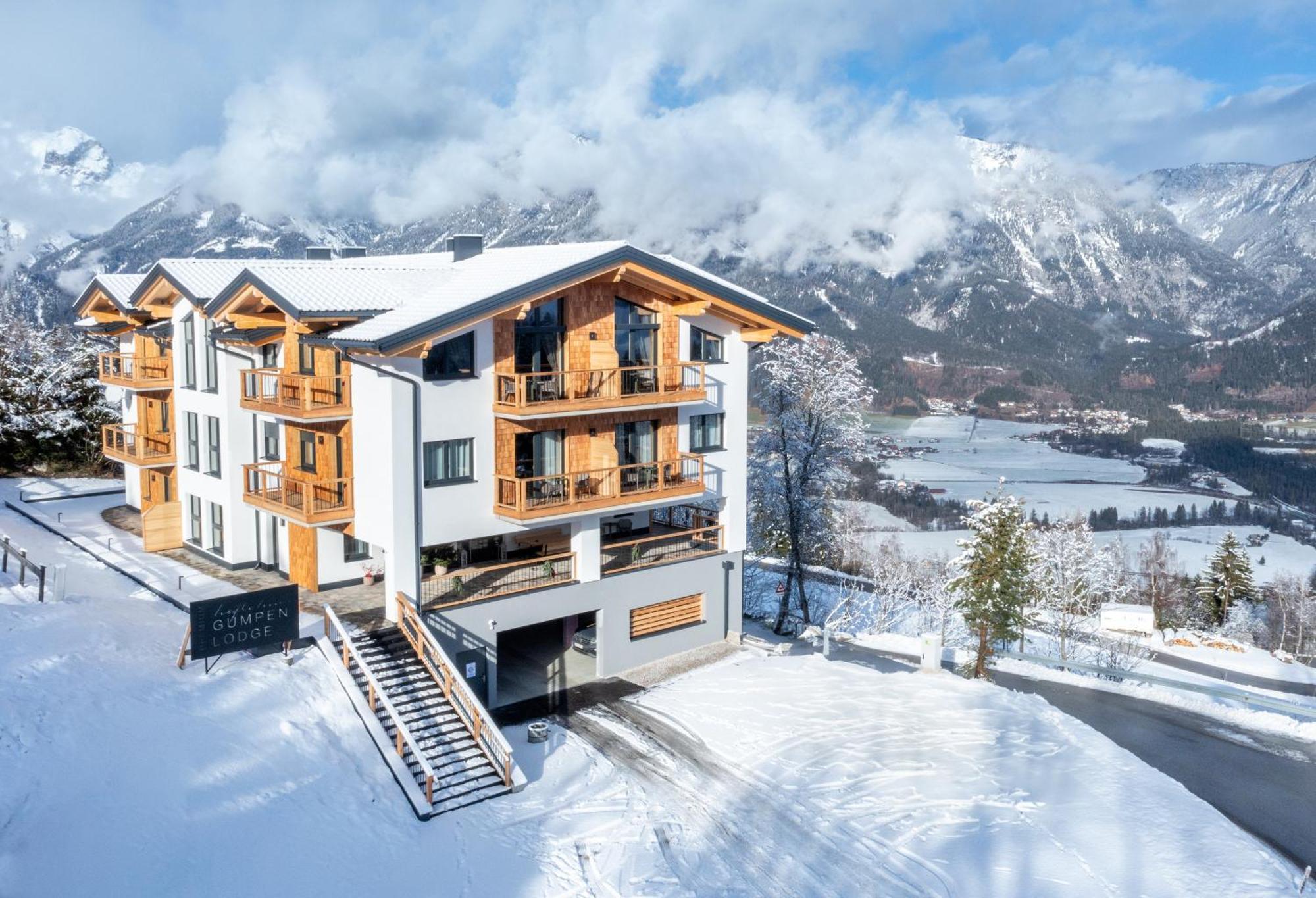 Hoeflehner Premium Gumpen Lodge Haus im Ennstal Kültér fotó