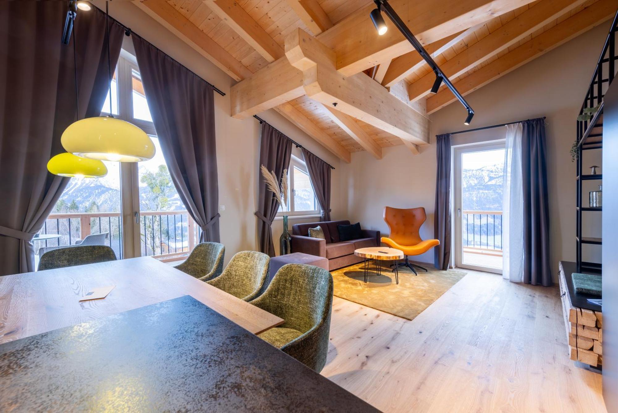 Hoeflehner Premium Gumpen Lodge Haus im Ennstal Kültér fotó