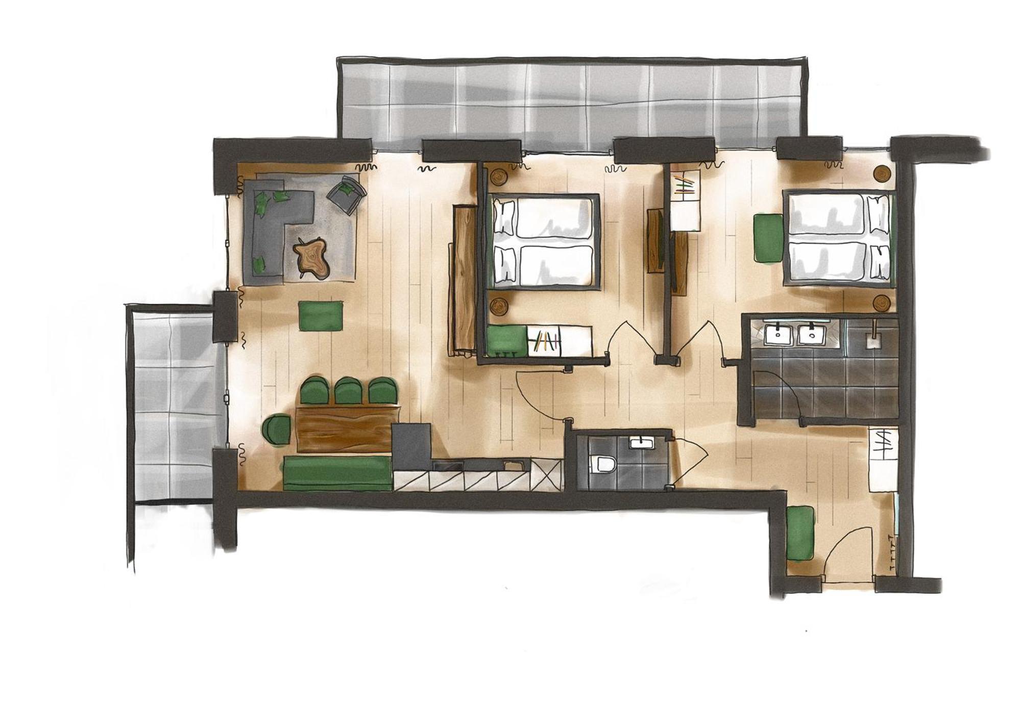Hoeflehner Premium Gumpen Lodge Haus im Ennstal Kültér fotó