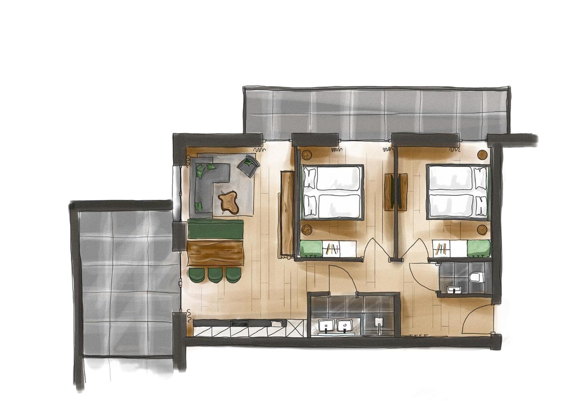 Hoeflehner Premium Gumpen Lodge Haus im Ennstal Kültér fotó