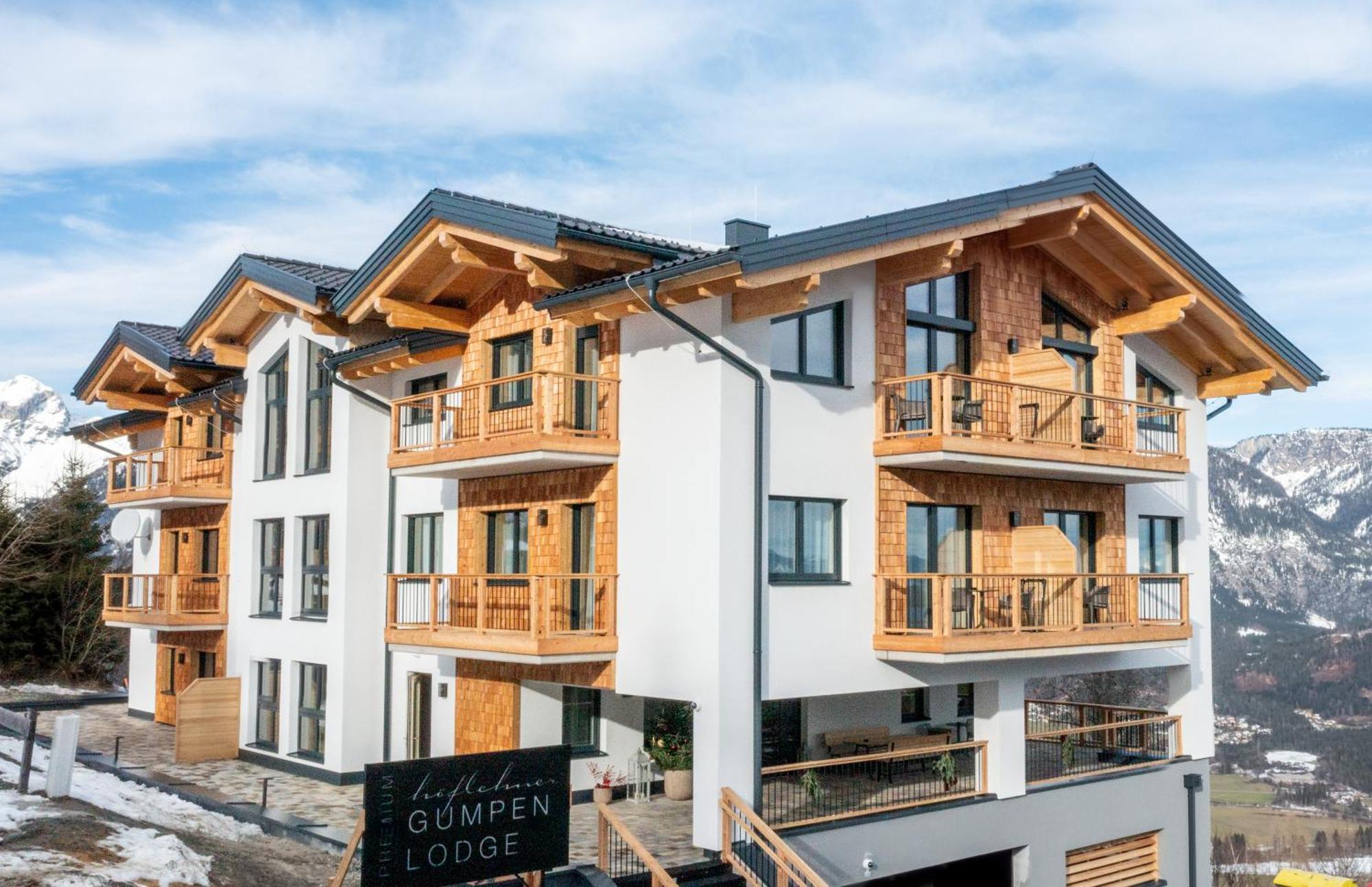 Hoeflehner Premium Gumpen Lodge Haus im Ennstal Kültér fotó