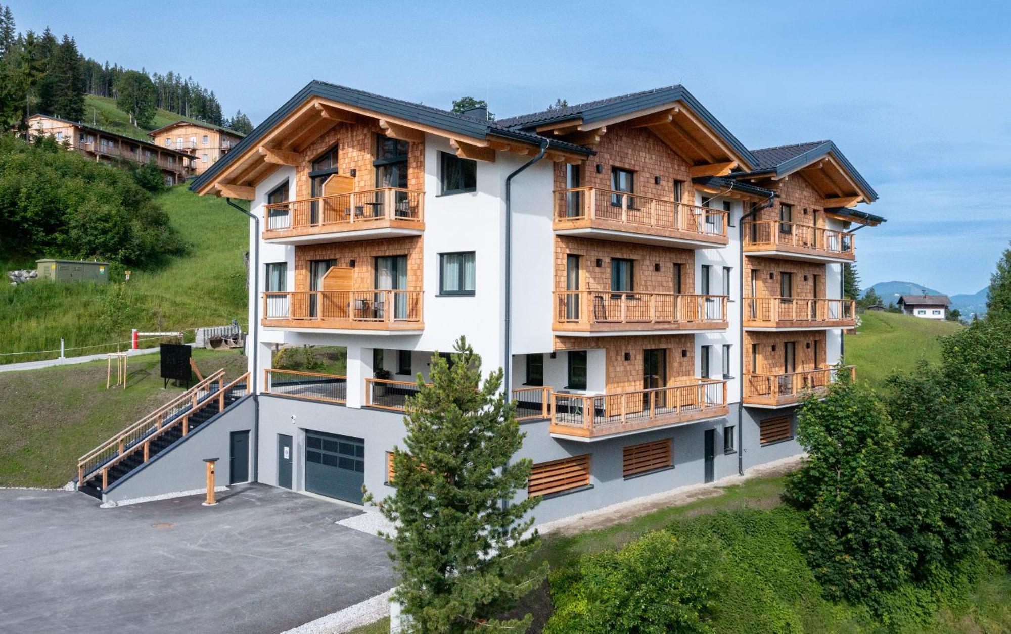 Hoeflehner Premium Gumpen Lodge Haus im Ennstal Kültér fotó